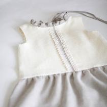 Linen girl dress