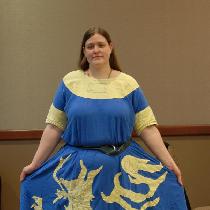 Amberly, My very first Linen project! This is a h...