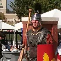 Joshua, Patrolling the streets at a festival nea...