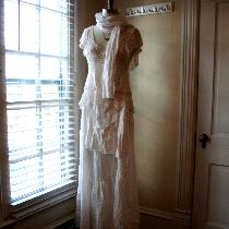 Beth, Boho Wedding Dress, created using primar...