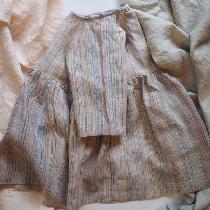 Katie, Raglan style kids dress. 