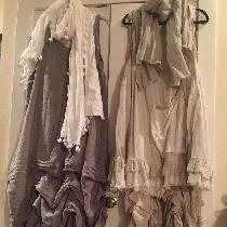 Part of my Bourgeois (bobo) chic collection. These dresses (short over long) are a combination...