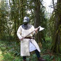 C storme, The axe-man cometh!

Gambeson, under t...
