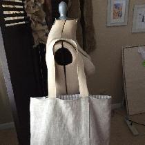 Linen market bag