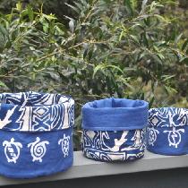 Jane, Nesting reversible fabric containers.  S...