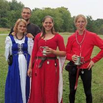 Jennifer, The red dress in the photo was hand sewn...