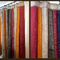 Linen curtains in a variety of shades of IL019. The curtains are entirely french seamed for dura...