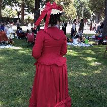 Juliana, 1870s Day Dress, copied off of an origin...