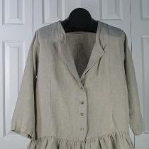 One of my best selling jackets in 100% mid-weight linen. Perfect for year round
