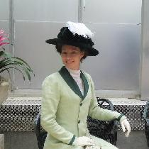 Megan, An Edwardian ladies coat suit c. 1908....