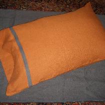 This is just a pillow case out of adobe an Graphite softened linen.  My son picked the  colors f...