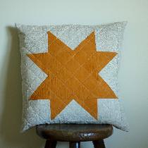 Rebekah, Dyed cotton star with Marigold flowers,...