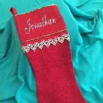 Lelage, I chose 4C22 Crimson linen for it’s beau...