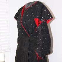 Coat of 1,000 Nails reproduction. Made with IL019 BLACK Softened - 100% Linen - Middle (5.3 oz/y...