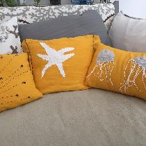 Rosemarie, Pillows for a 'pop' of color 
