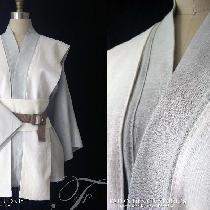 Romy, Jedi Robes~  mid-weight linen with hand...