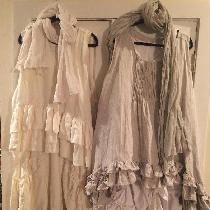 Part of my Bourgeois (bobo) chic collection.  These dresses (short over long) are a combo of 4c2...