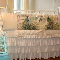 Kelly, I made this Linen Crib Bedding using the...