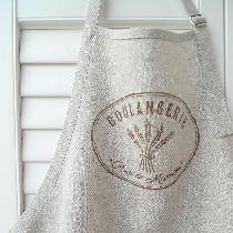 Janice, This apron is made using L019 Natural mi...