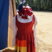 Kathryn, LGBTQ Pride 'trossfrau' gown, based on S...