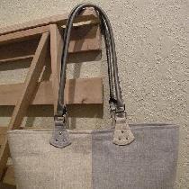 Heidi, Linen Two Tone Tote